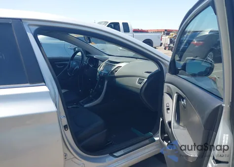 2014 Hyundai Elantra Limited from USA, damaged, VIN KMHDH4AE7EU084311